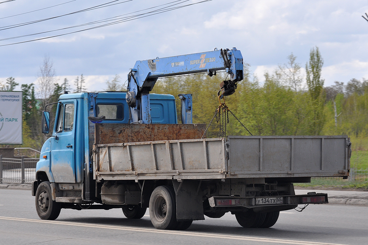 Омская область, № У 134 ТХ 55 — ЗИЛ-5301E2 "Бычок"