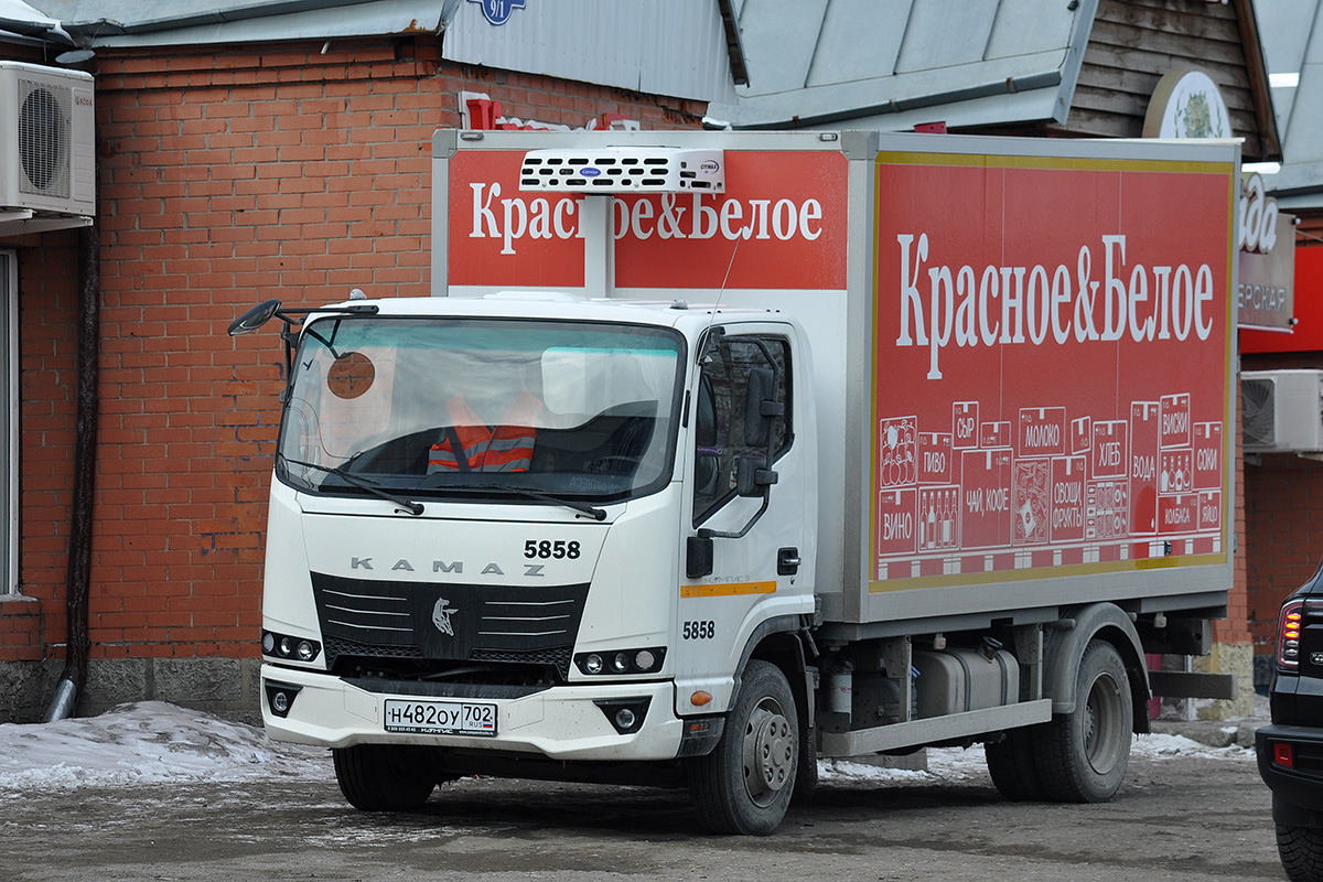 Омская область, № 5858 — КамАЗ-43089-F5 "Компас 9"
