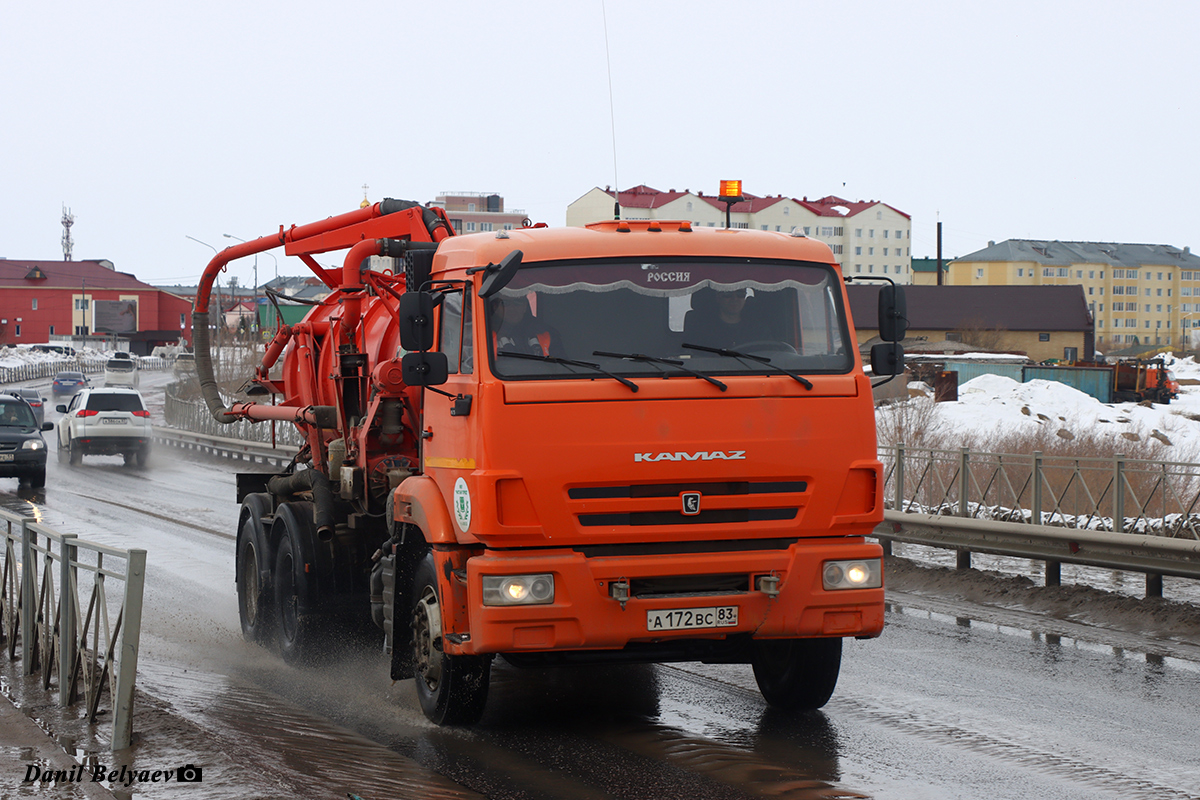 Ненецкий автономный округ, № А 172 ВС 83 — КамАЗ-65115-A4(23)