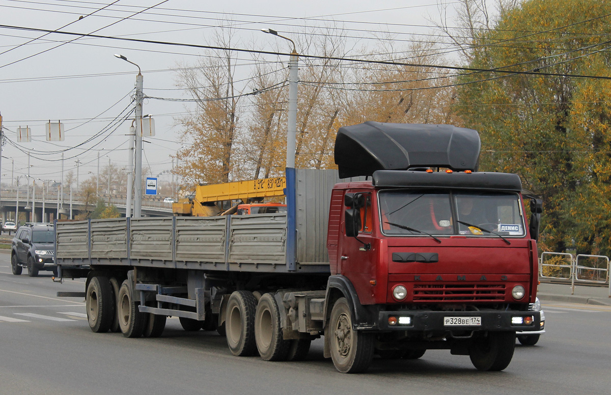 Челябинская область, № Р 328 ВЕ 174 — КамАЗ-5410