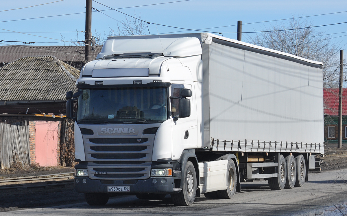 Омская область, № А 939 ОЕ 155 — Scania ('2013) G450