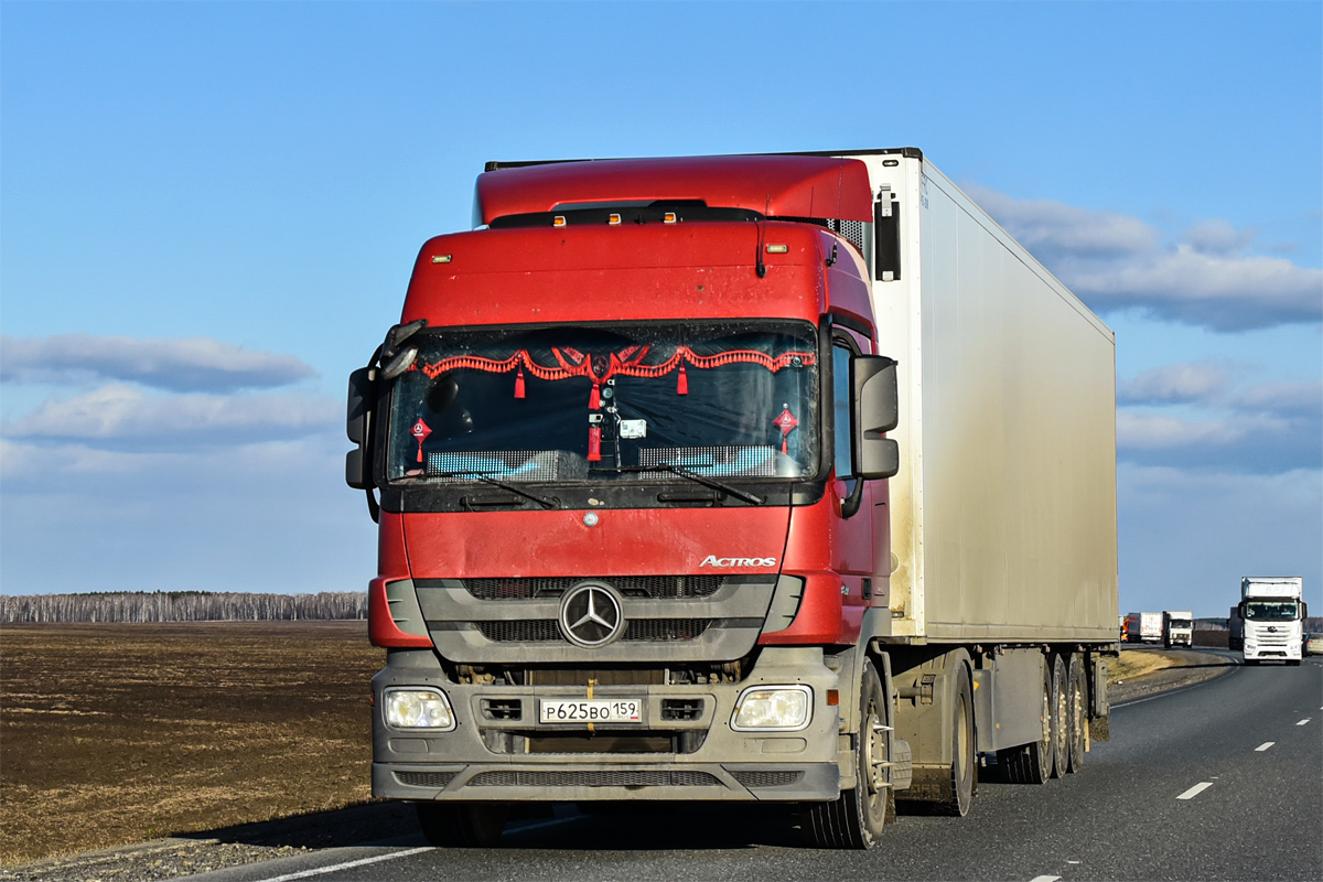 Пермский край, № Р 625 ВО 159 — Mercedes-Benz Actros '09 1841 [Z9M]