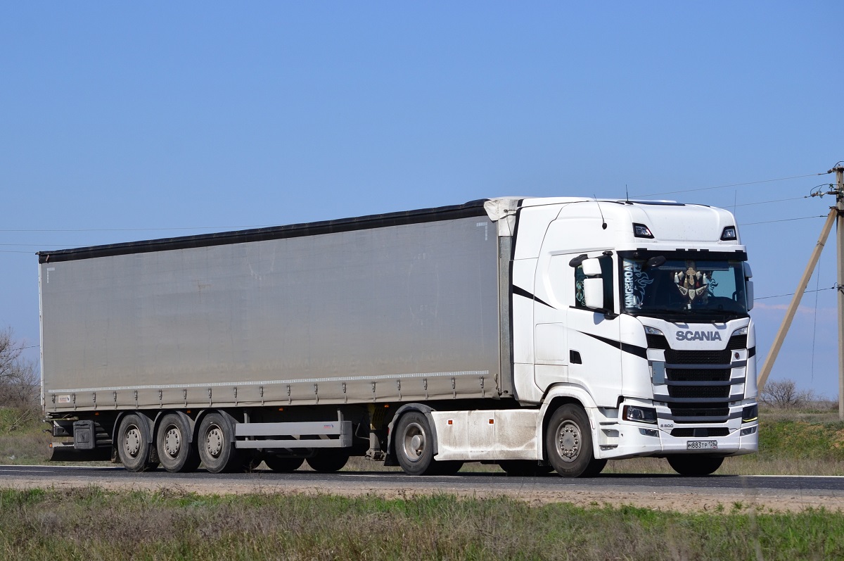 Ставропольский край, № М 883 ТР 126 — Scania ('2016) S500