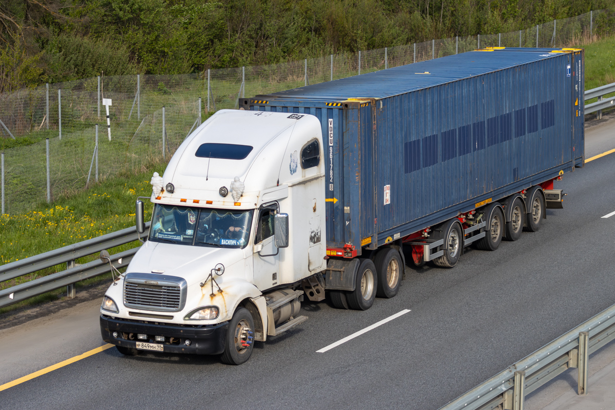 Санкт-Петербург, № Р 849 МН 98 — Freightliner Columbia
