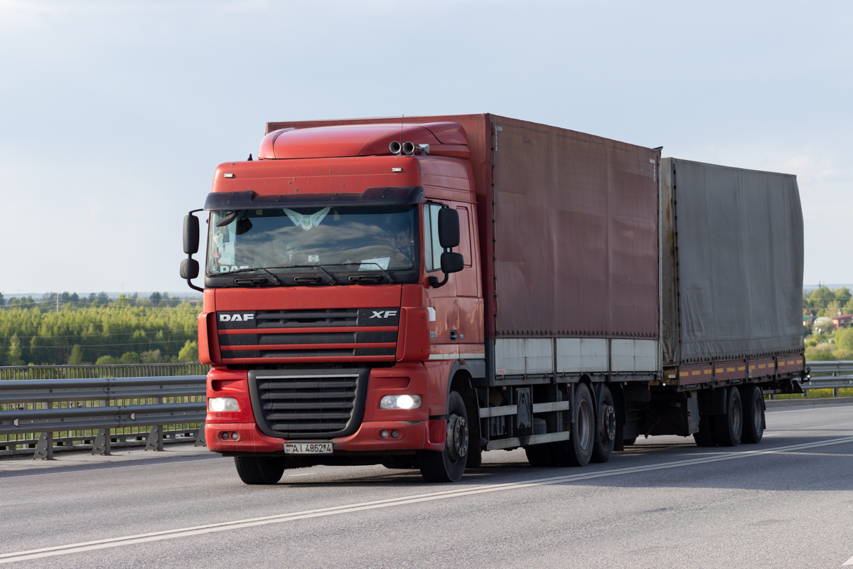 Гродненская область, № АІ 4862-4 — DAF XF105 FAR