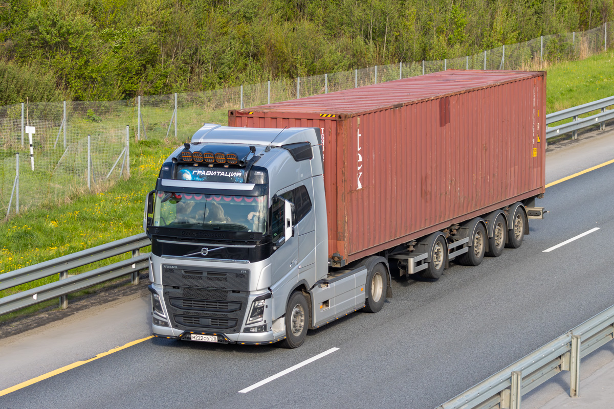 Санкт-Петербург, № М 222 СВ 178 — Volvo ('2012) FH.460 [X9P]; Volvo ('2012) FH "Гравитация" (Московская область)