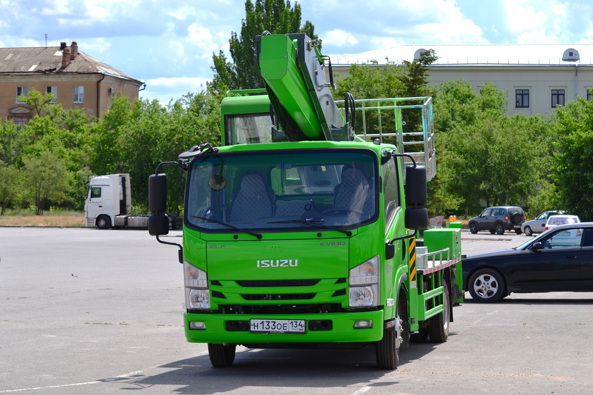 Волгоградская область, № Н 133 ОЕ 134 — Isuzu Elf QL(общая модель) [LWL]