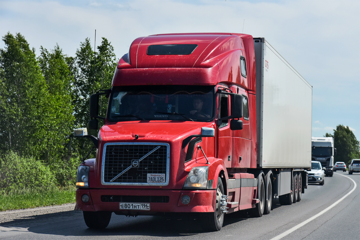 Свердловская область, № Е 801 НТ 196 — Volvo VNL780