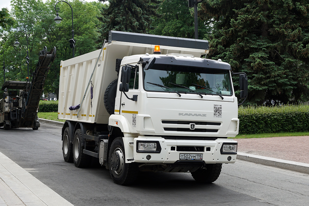 Санкт-Петербург, № Т 502 УМ 198 — КамАЗ-6520-B5(49)