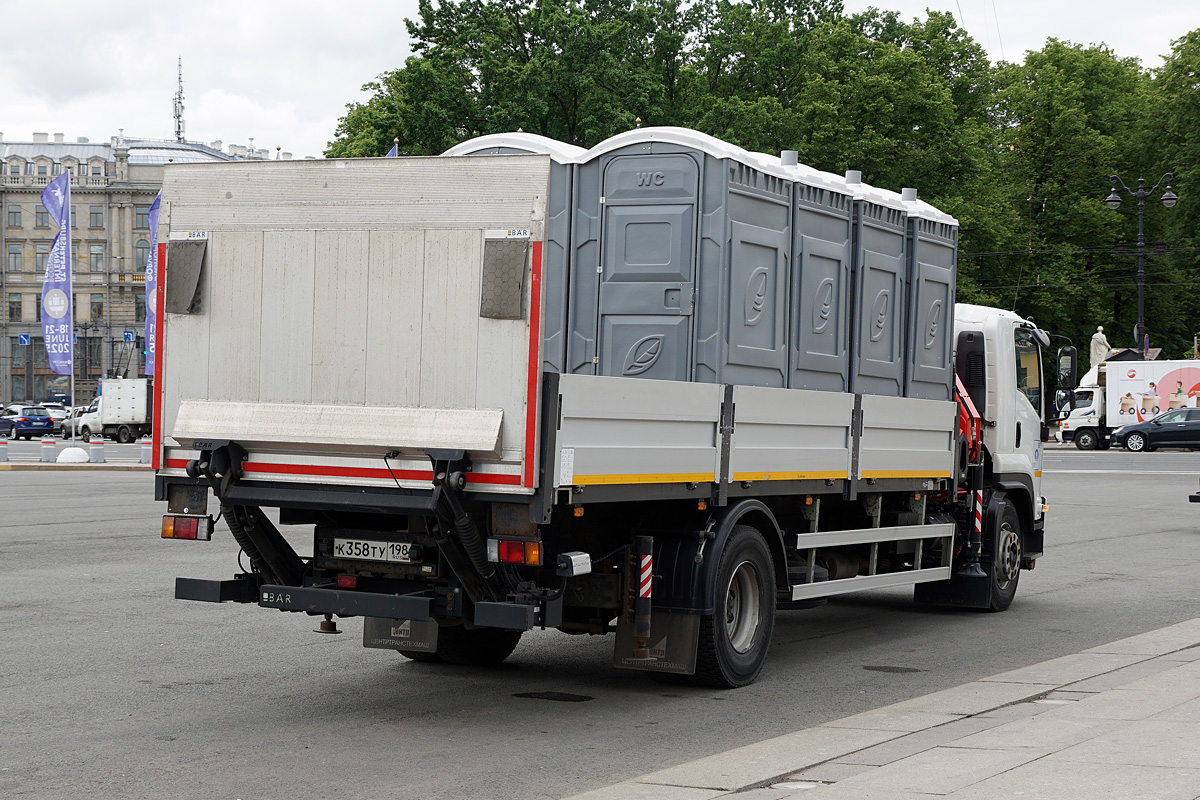 Санкт-Петербург, № К 358 ТУ 198 — Isuzu Forward 18.0 [Z7X]