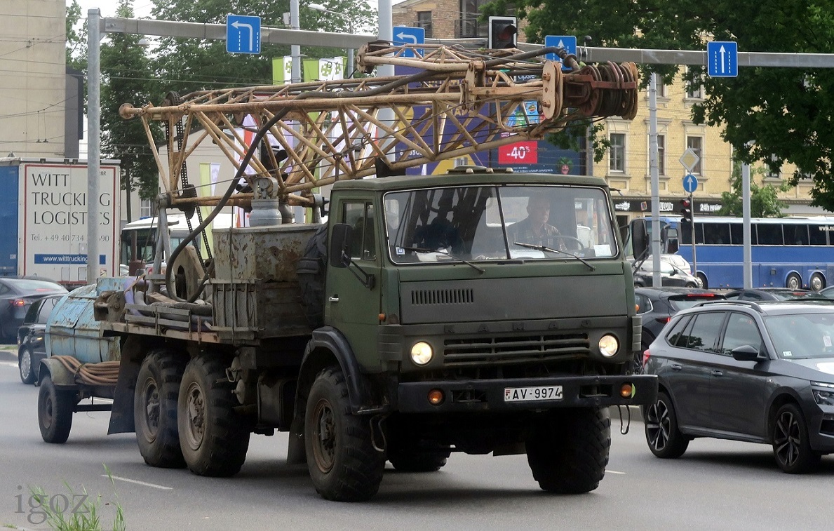 Латвия, № AV-9974 — КамАЗ-4310