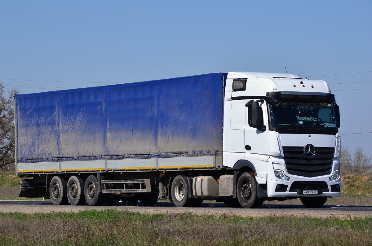 Самарская область, № М 481 СВ 763 — Mercedes-Benz Actros '18 1845 [Z9M]