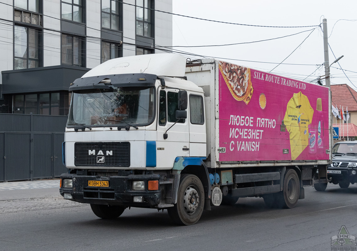 Киргизия, № KGBH 5343 — MAN F90 19.xxx (общая)