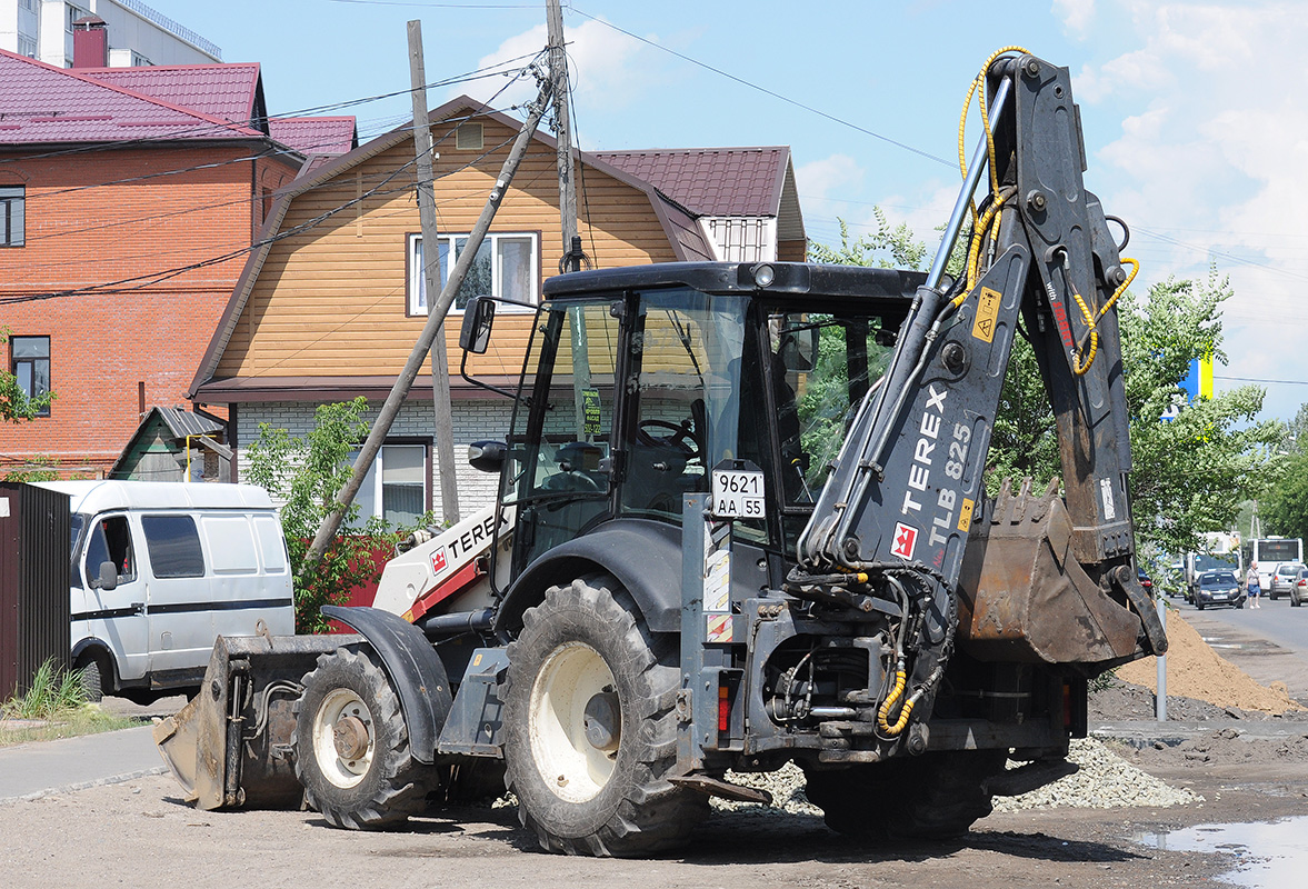 Омская область, № 9621 АА 55 — Terex TLB-825
