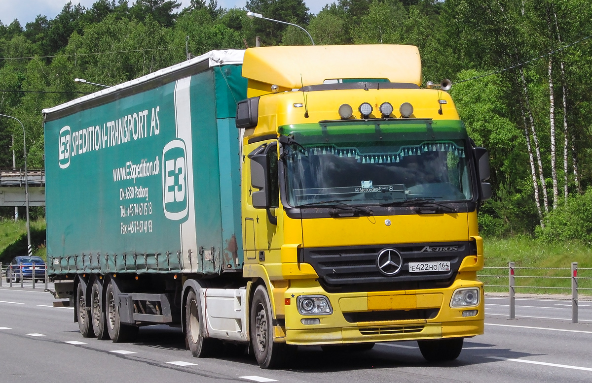 Калужская область, № Е 422 НО 164 — Mercedes-Benz Actros ('1997) 1846