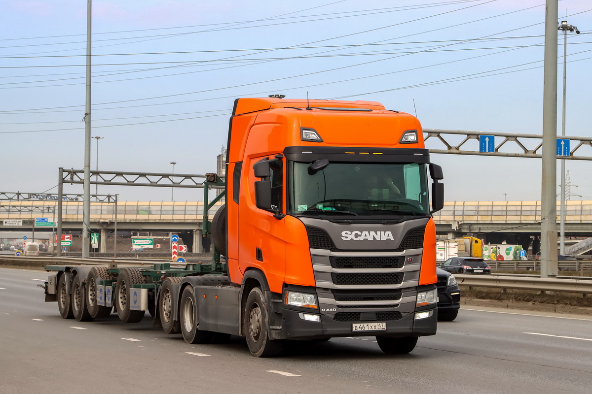 Ленинградская область, № В 461 ХХ 47 — Scania ('2016) R440