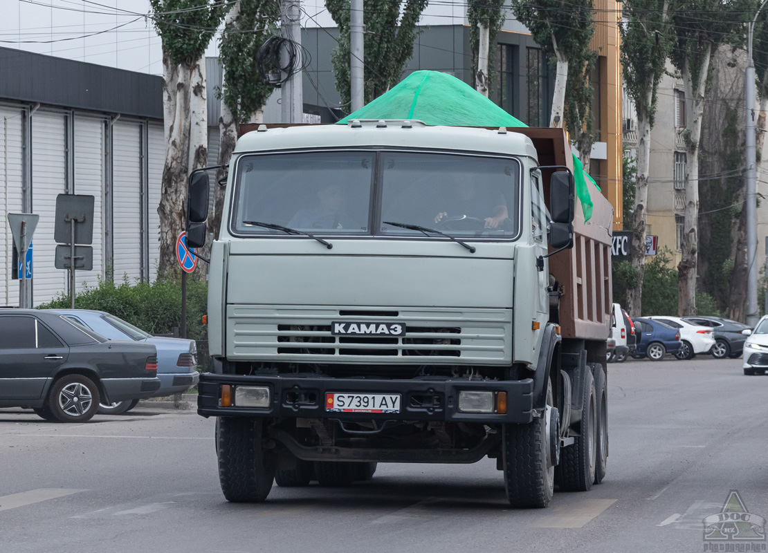 Киргизия, № S 7391 AY — КамАЗ-55111 (общая модель)