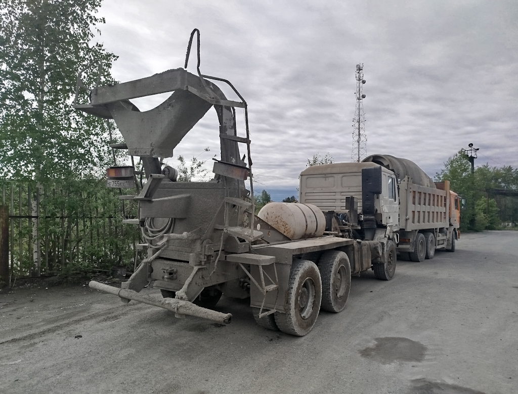 Свердловская область, № Е 755 КХ 196 — Shaanxi Shacman F3000 SX525x