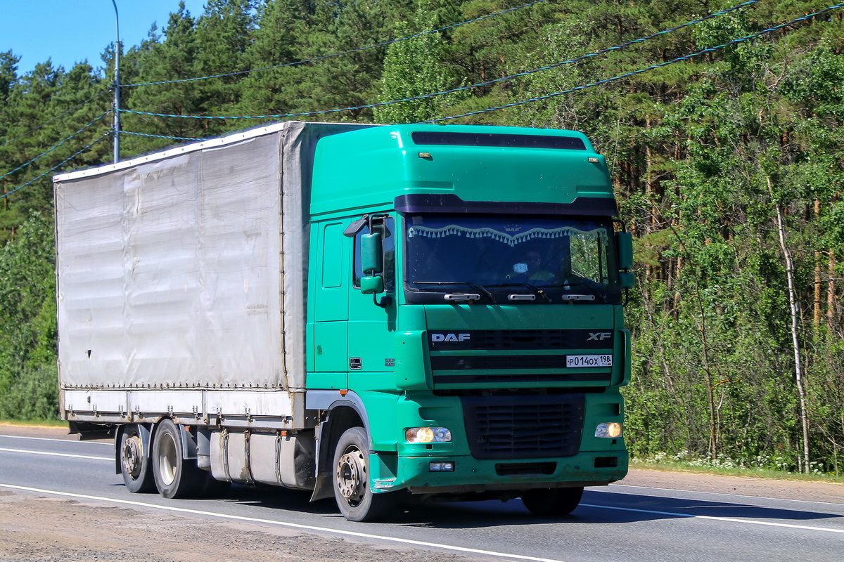 Санкт-Петербург, № Р 014 ОХ 198 — DAF XF95 FAR