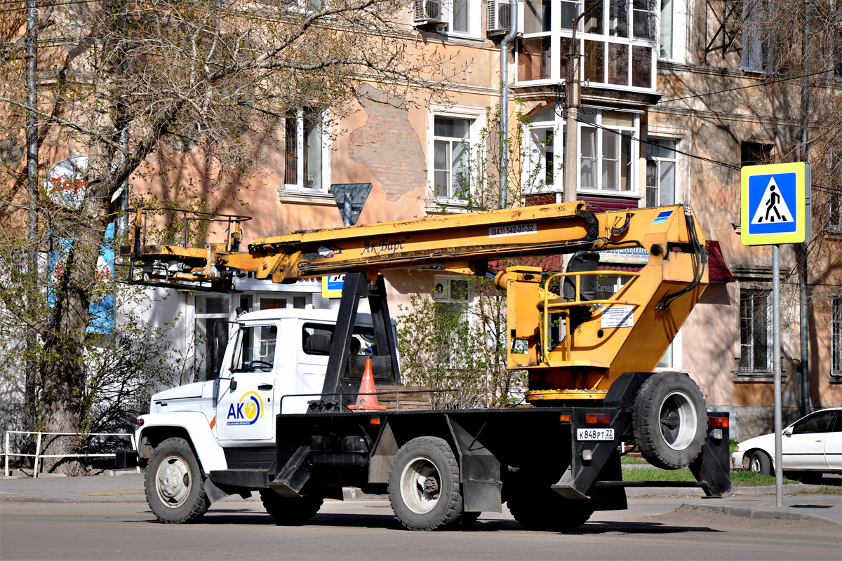 Алтайский край, № К 848 РТ 22 — ГАЗ-3309