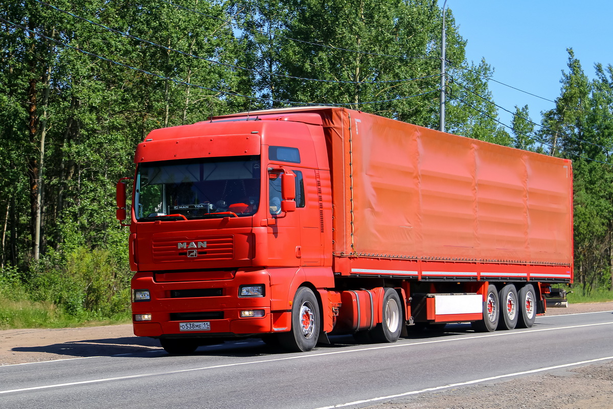 Коми, № О 538 МЕ 11 — MAN TGA 18.410