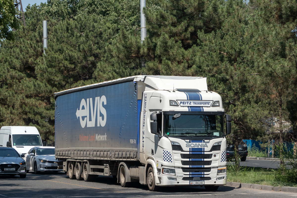 Киргизия, № 01 861 BB — Scania ('2016) R450