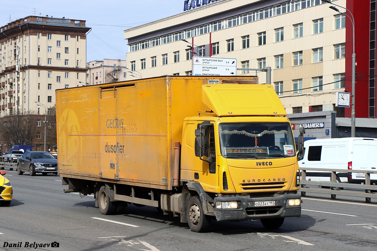 Москва, № О 023 АТ 197 — IVECO EuroCargo ('2002)