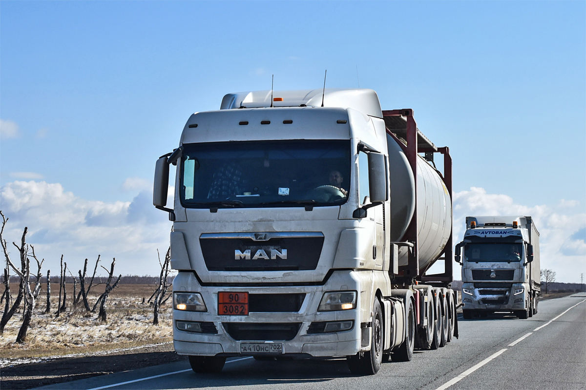 Башкортостан, № А 410 НС 702 — MAN TGX ('2007) 18.440