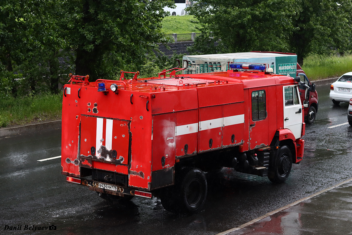 Санкт-Петербург, № В 434 УМ 178 — КамАЗ-43253-R4(28)