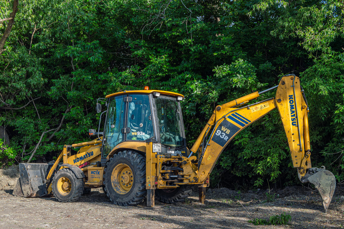 Пензенская область, № 7194 УТ 58 — Komatsu WB93