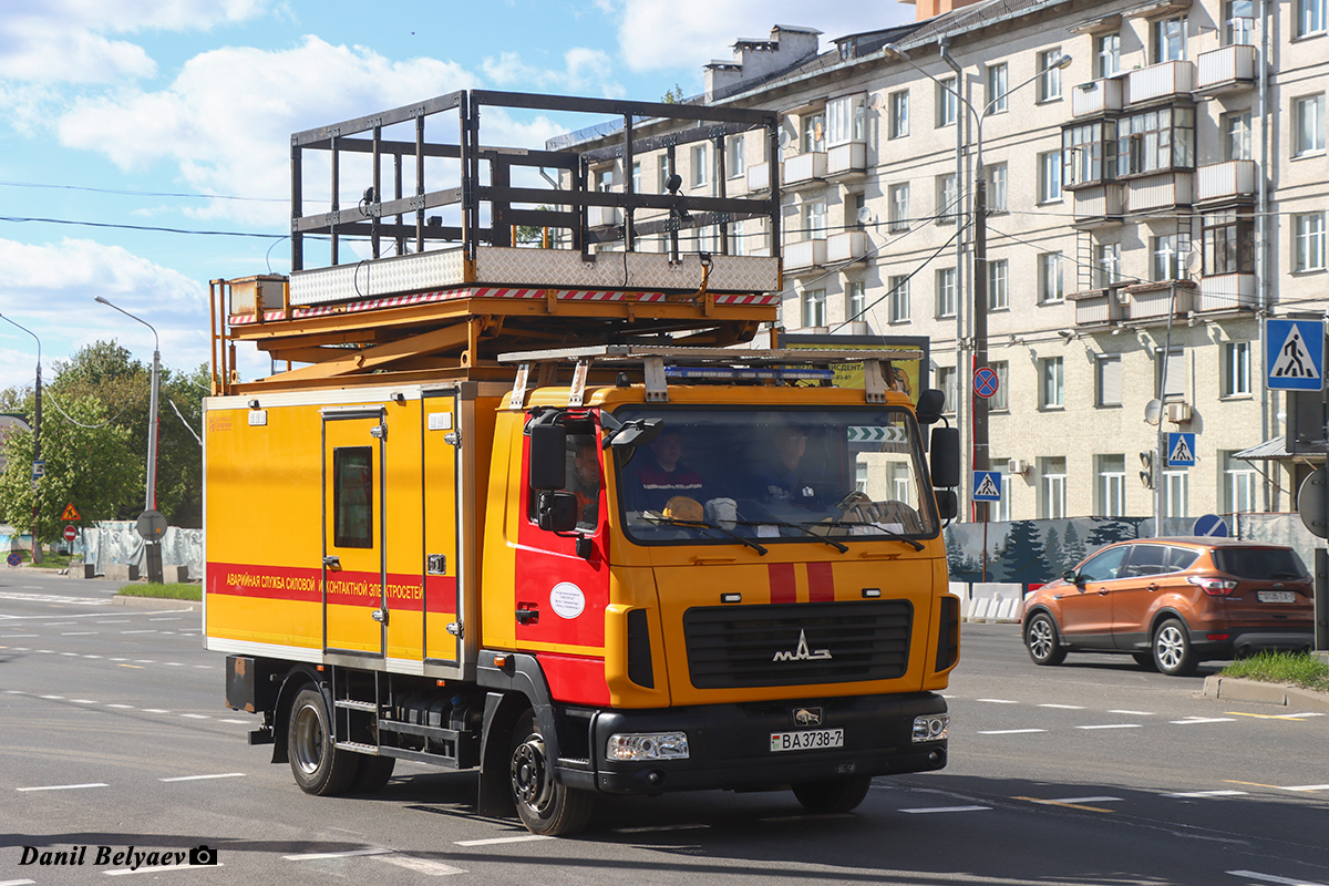 Минск, № ВА 3738-7 — МАЗ-4371 (общая модель)