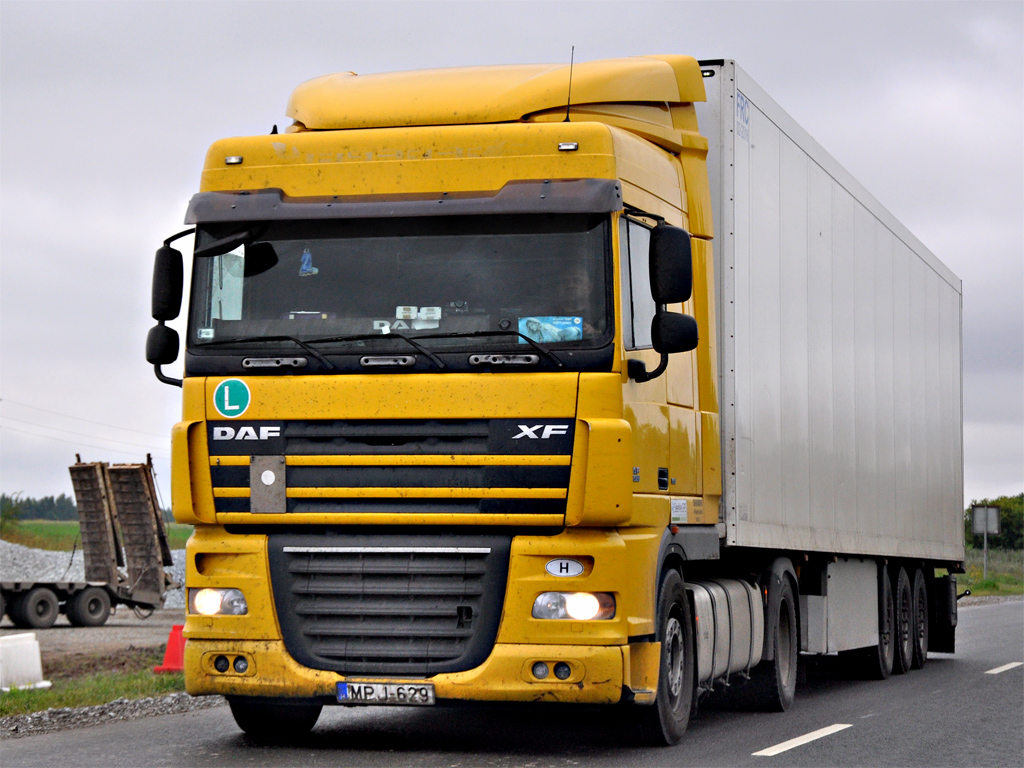 Венгрия, № MPJ-629 — DAF XF105 FT
