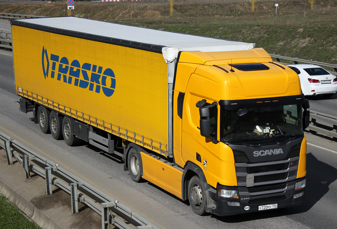 Московская область, № У 720 МУ 750 — Scania ('2016) R440