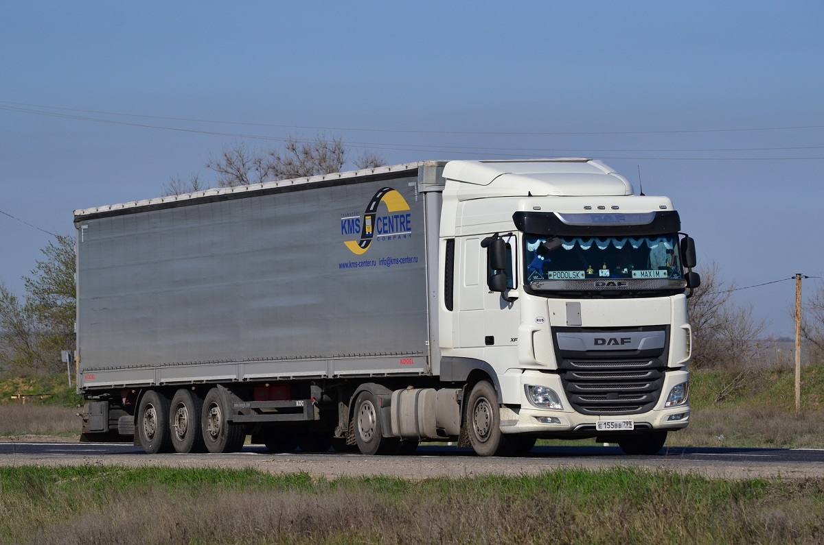Москва, № Е 155 ВВ 799 — DAF XF Euro6 FT