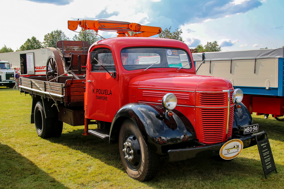 Финляндия, № MBO-96 — Volvo  (общая модель); Финляндия — Power Truck Show 2019