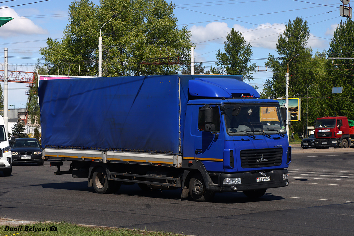 Минск, № АТ 9486-7 — МАЗ-4371 (общая модель)