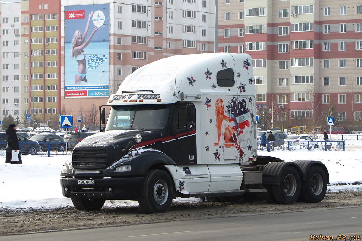 Алтайский край, № А 508 РМ 122 — Freightliner Columbia