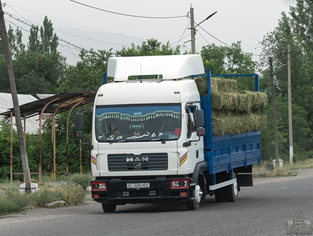 Киргизия, № 08 034 APZ — MAN TGL 8.180