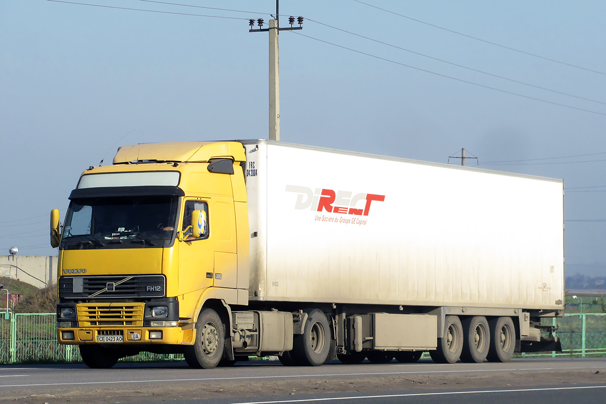 Черновицкая область, № СЕ 0423 АО — Volvo ('1993) FH12.380