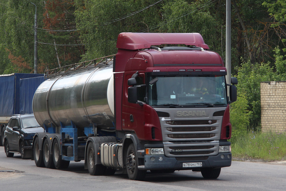 Саратовская область, № А 784 МО 164 — Scania ('2009) G400