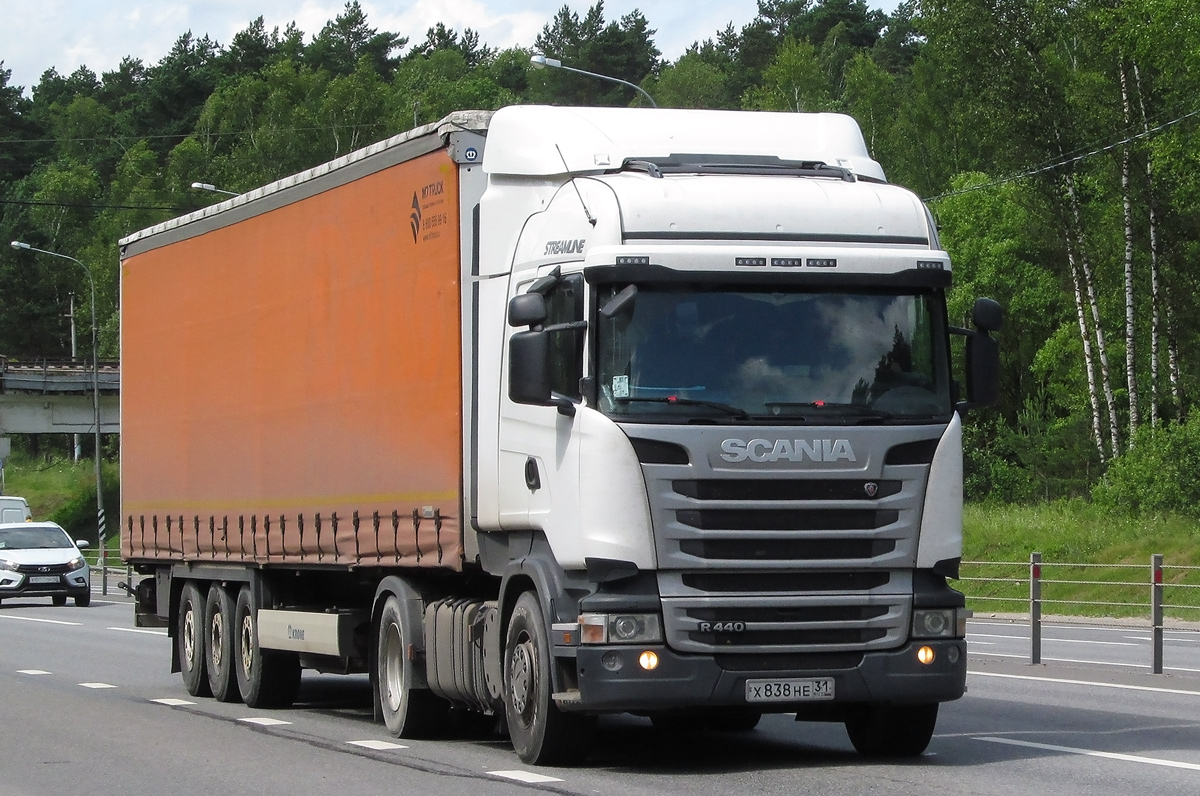 Белгородская область, № Х 838 НЕ 31 — Scania ('2013) R440