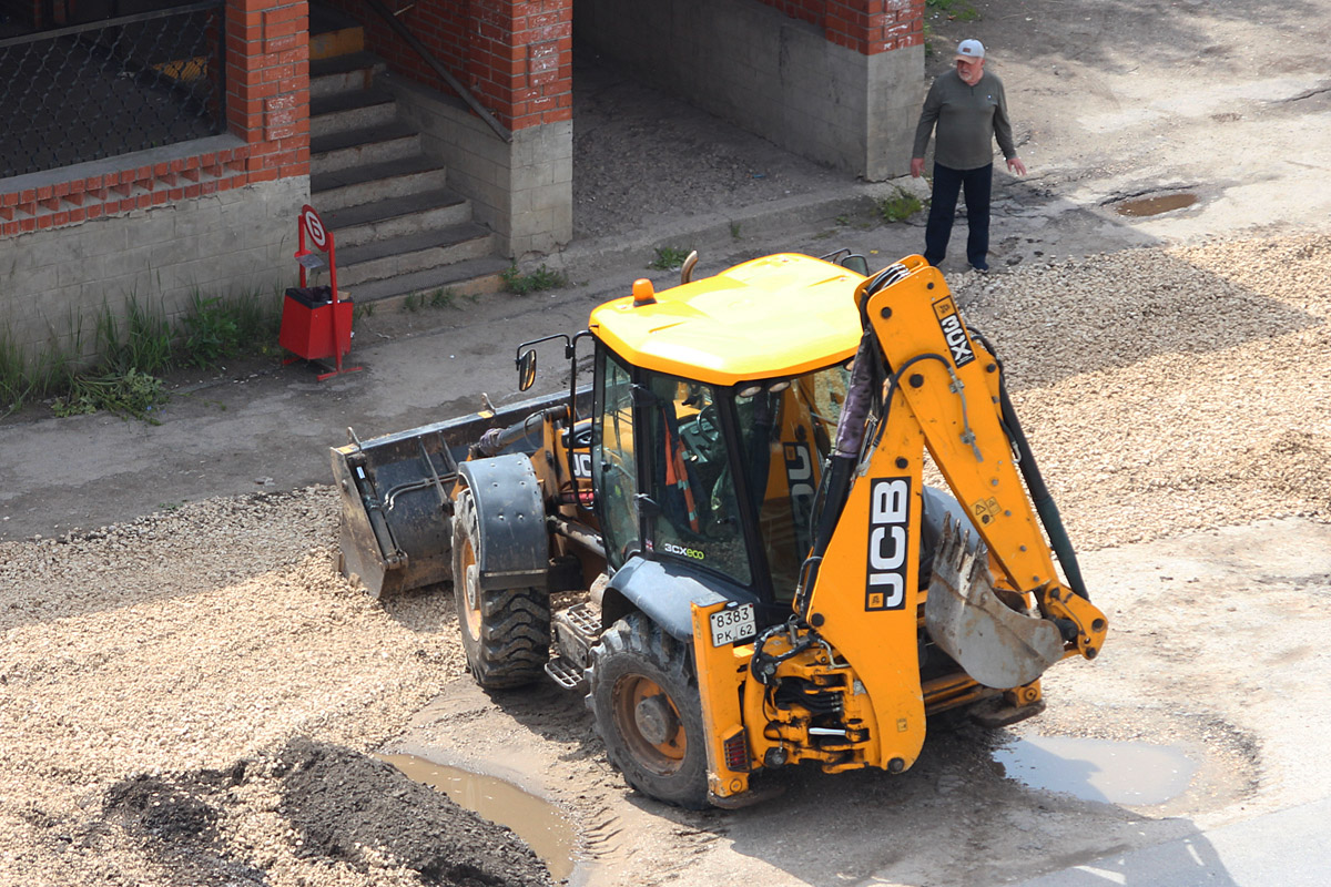 Рязанская область, № 8383 РК 62 — JCB 3CX