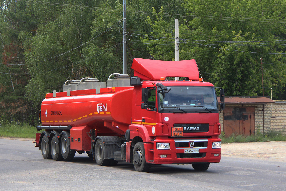 Нижегородская область, № С 695 МТ 152 — КамАЗ-5490-S5(87)