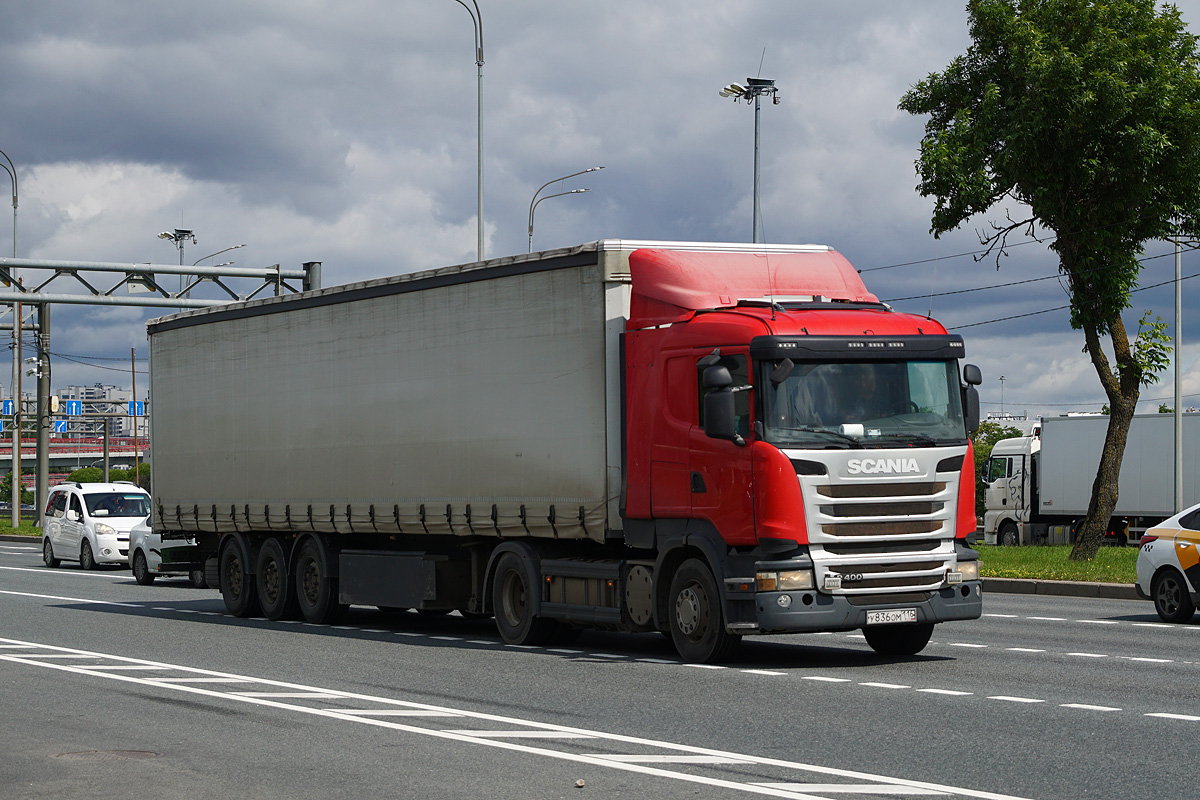 Татарстан, № У 836 ОМ 116 — Scania ('2013) R400