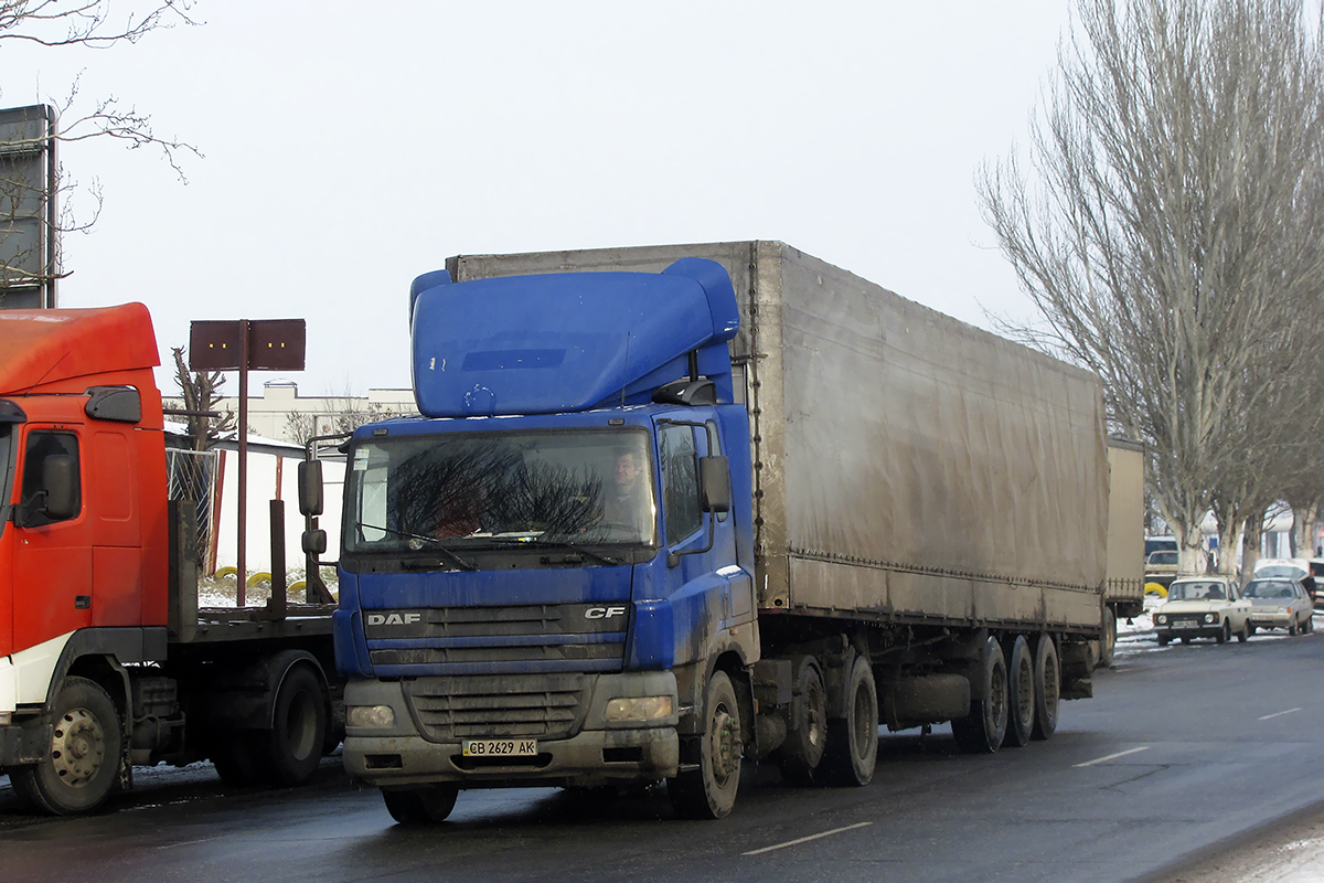 Черниговская область, № СВ 2629 АК — DAF CF85 FTP