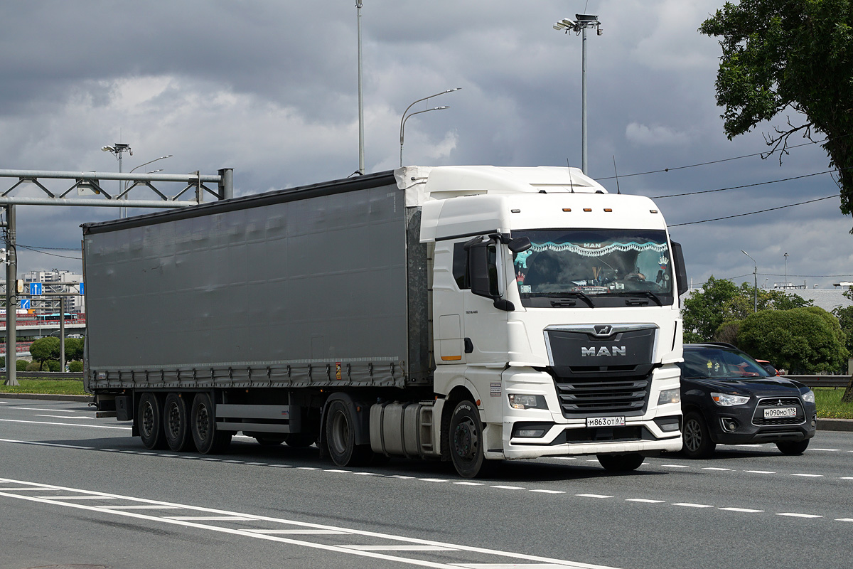 Смоленская область, № М 863 ОТ 67 — MAN TGX ('2020) 18.440