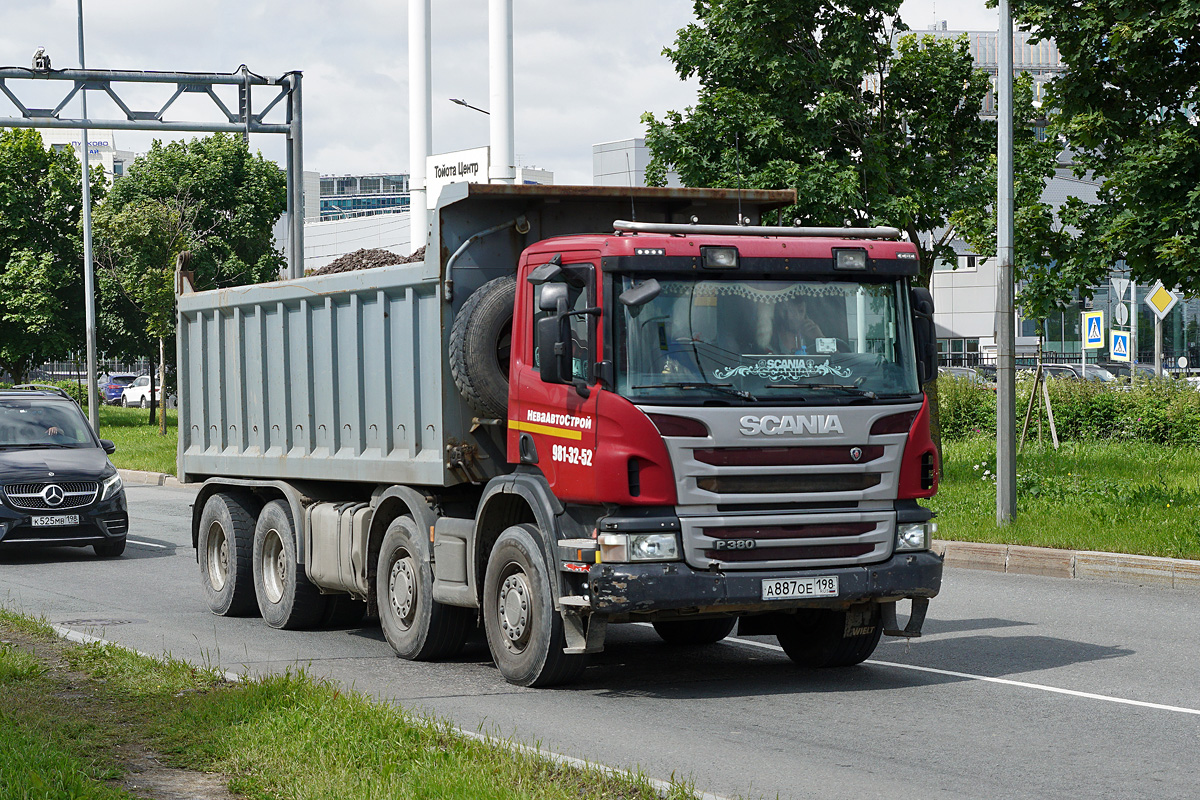 Санкт-Петербург, № А 887 ОЕ 198 — Scania ('2011) P380