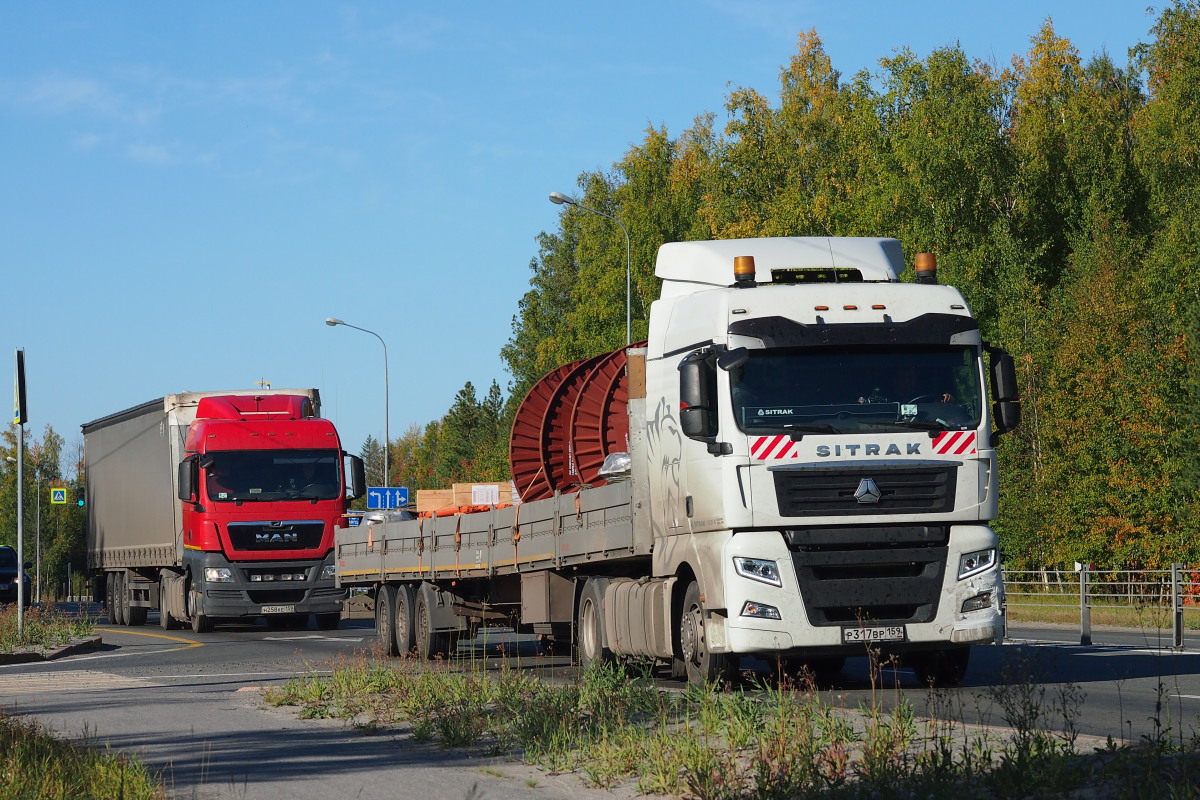 Пермский край, № Р 317 ВР 159 — Sitrak C7H ZZ4186