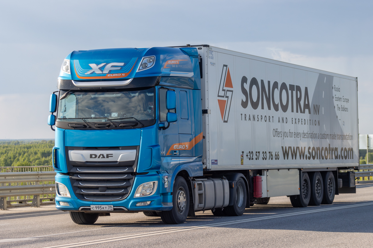 Калининградская область, № С 995 КТ 39 — DAF XF Euro6 FT