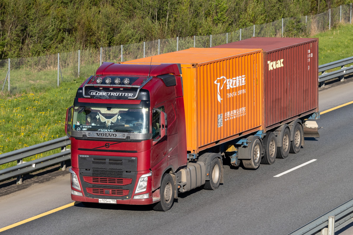 Санкт-Петербург, № Н 105 НХ 198 — Volvo ('2012) FH.460 [X9P]